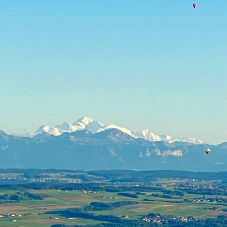 Tevenon Vue Panoramique Alpes-Lac Grandevent 외부 사진