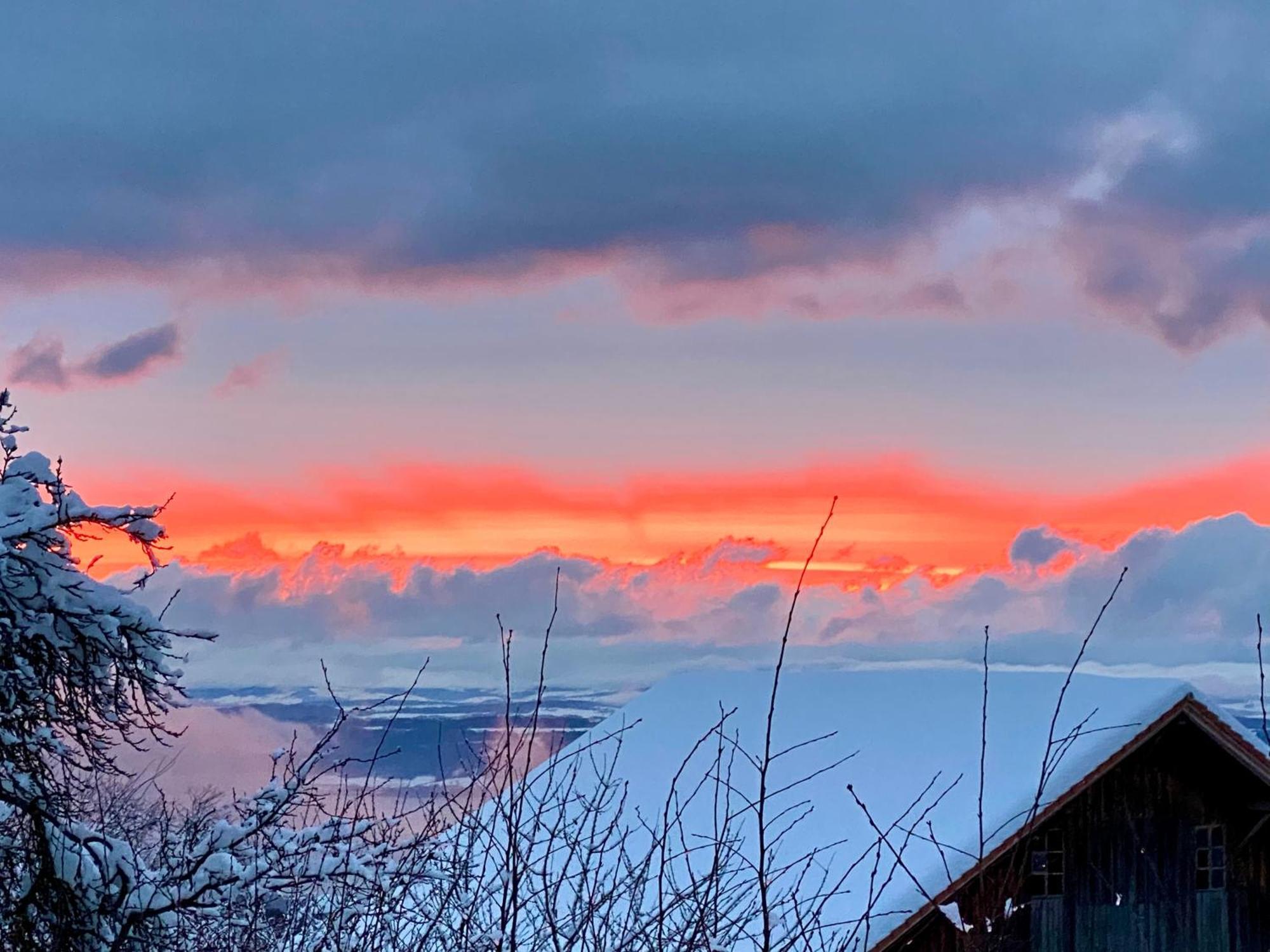 Tevenon Vue Panoramique Alpes-Lac Grandevent 외부 사진