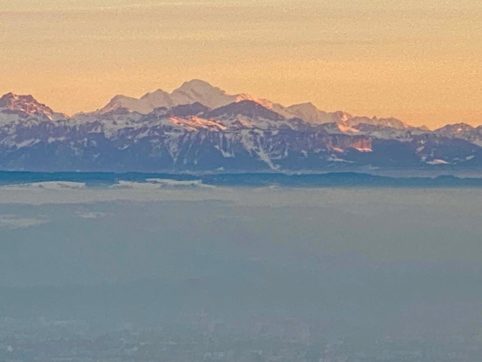 Tevenon Vue Panoramique Alpes-Lac Grandevent 외부 사진